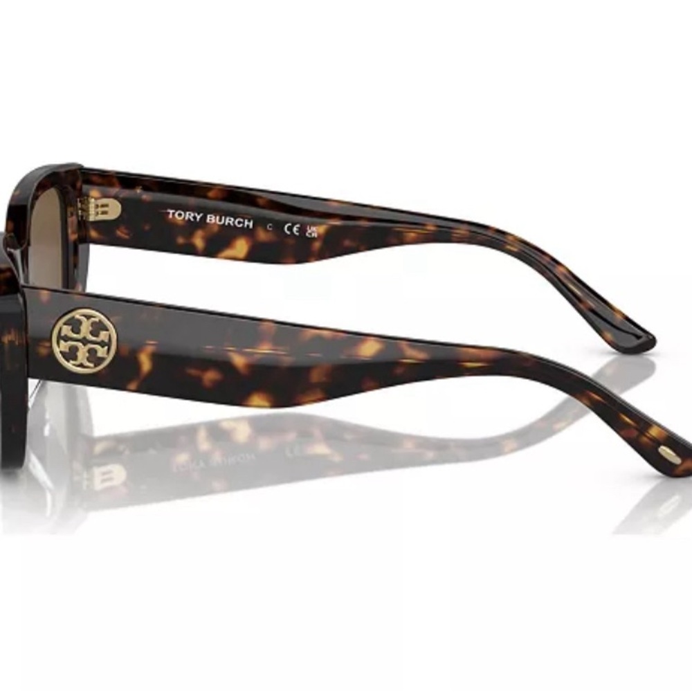 Tory Burch | Tortoise Sunglasses - Picture 2 of 4
